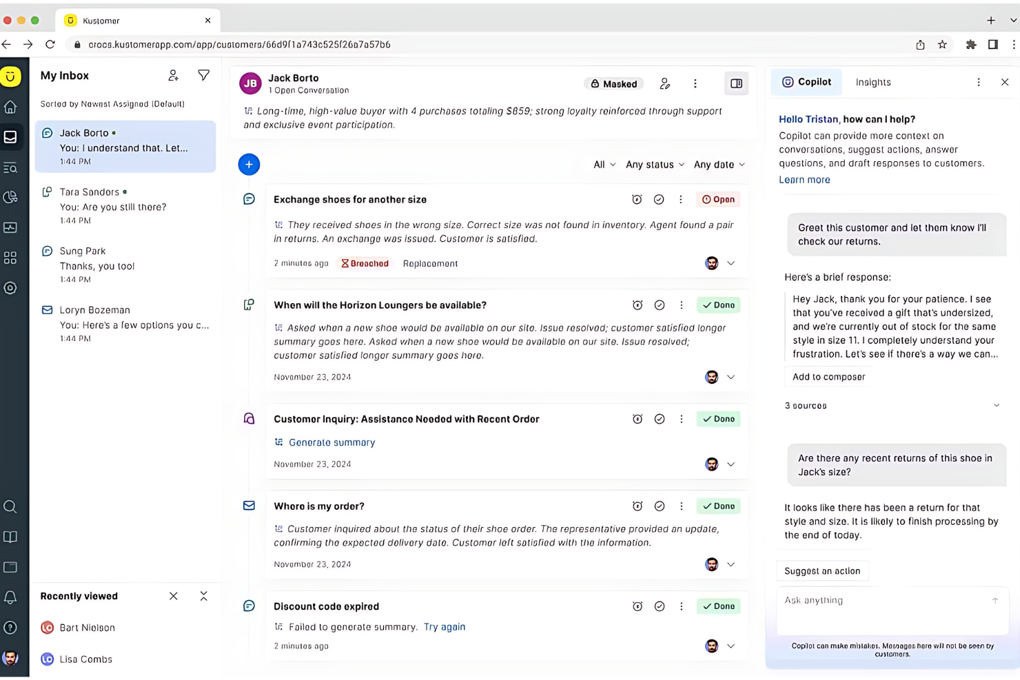 screenshot - Kustomer Review 2026: Pros, Cons, Features, and Pricing