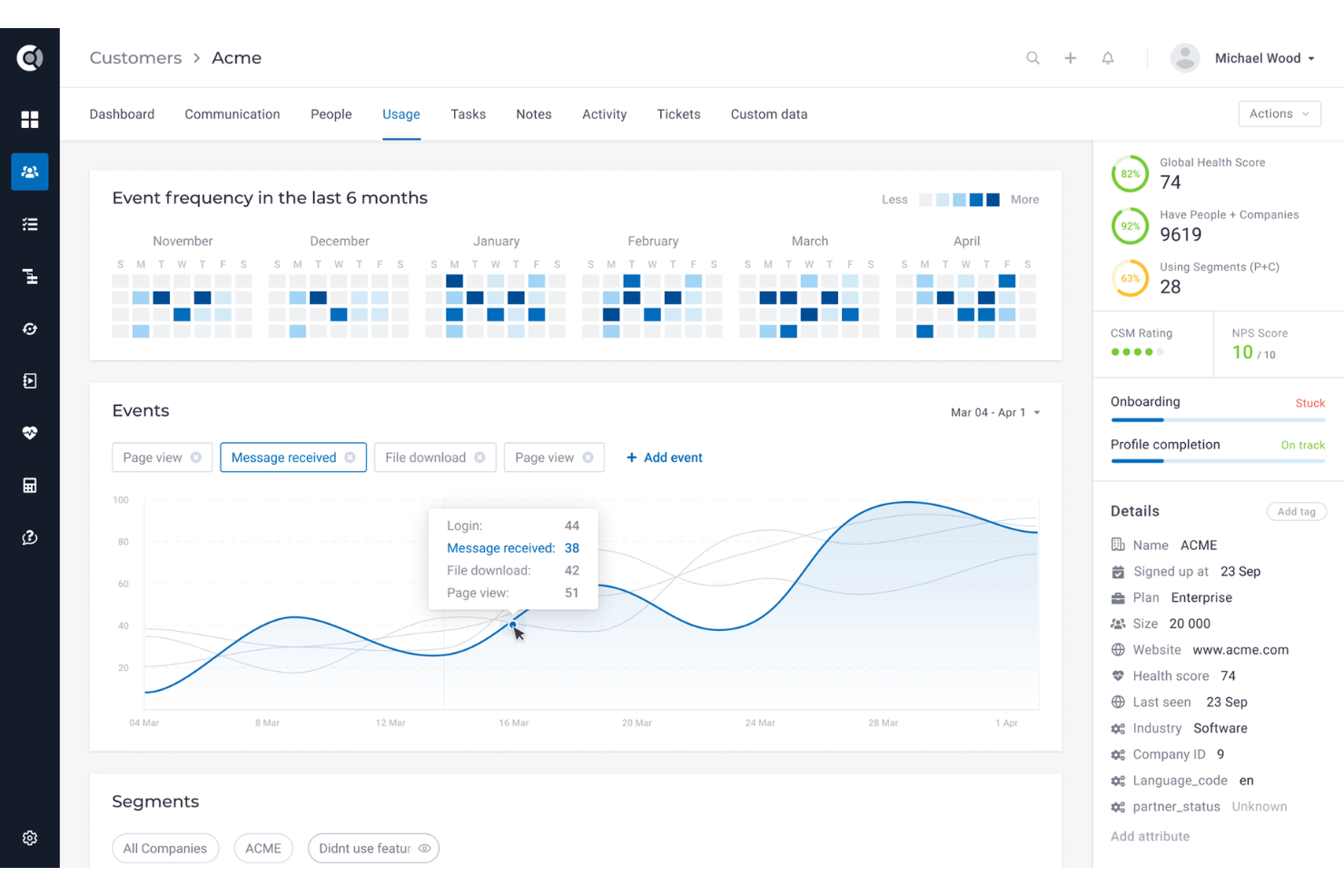 screenshot - Custify Review 2026: Pros, Cons, Features, and Pricing