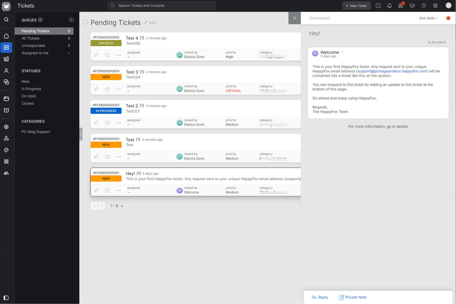 screenshot - HappyFox Review 2026: Pros, Cons, Features, and Pricing