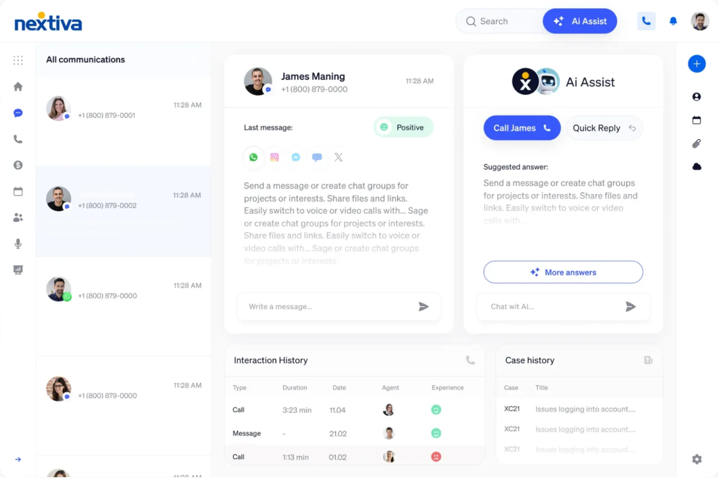 screenshot - Nextiva Review 2026: Pros, Cons, Features and Pricing