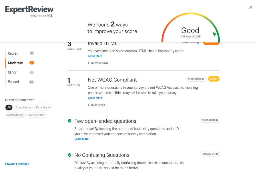 Qualtrics Customer Experience screenshot - 24 Beste Plattformen für Kundenbindung im Test für 2026