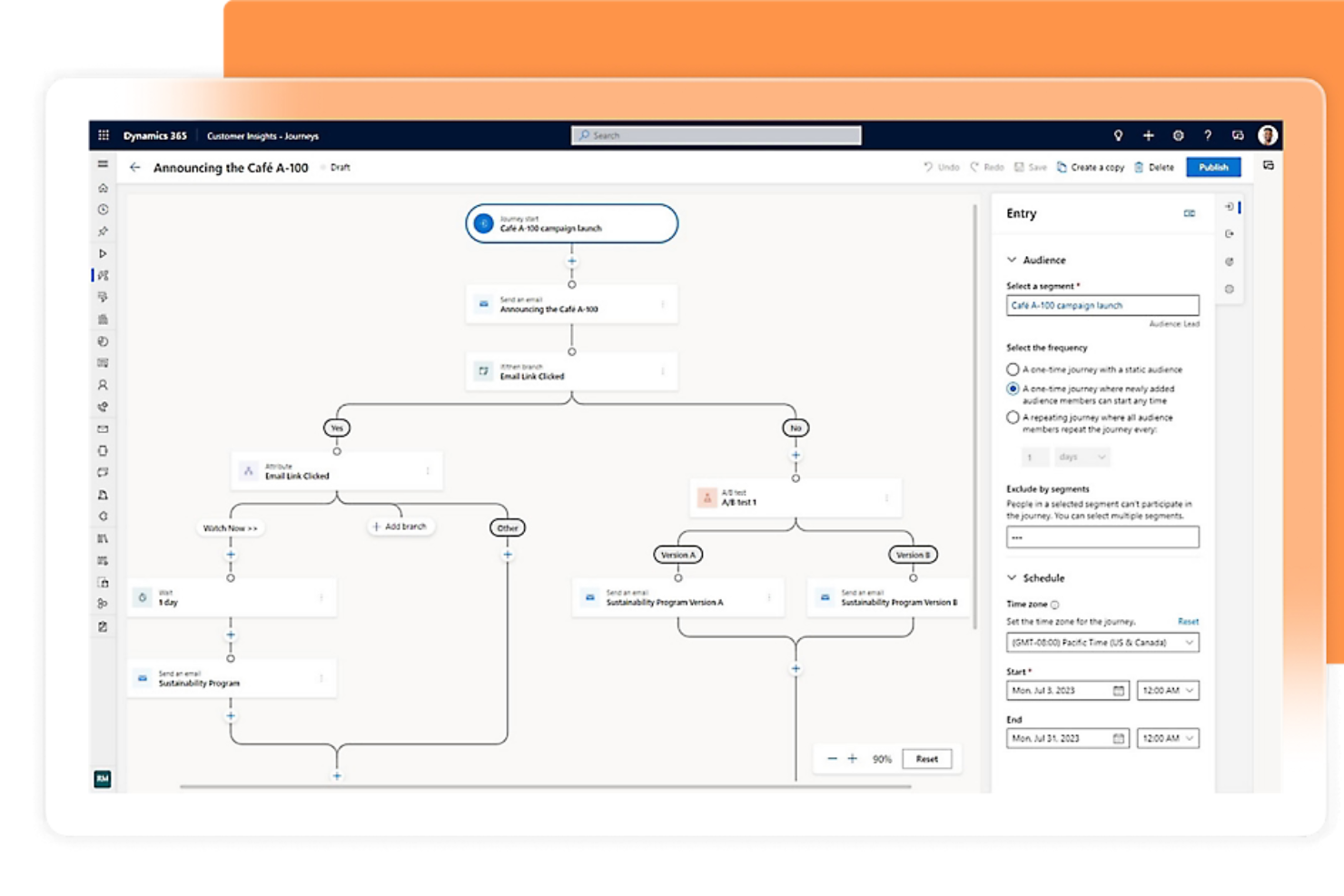 Microsoft Dynamics 365 CRM screenshot - 11 CRM pour les petites entreprises en 2026