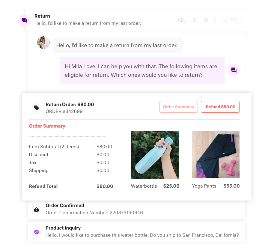 Kustomer screenshot - 9 Beste KI-Kundendienstsoftware Für CX-Profis
