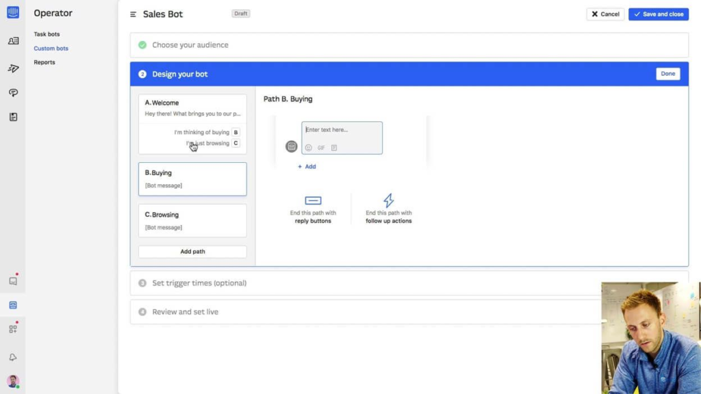 Intercom screenshot - 37 meilleurs chatbots IA pour le service client en 2026