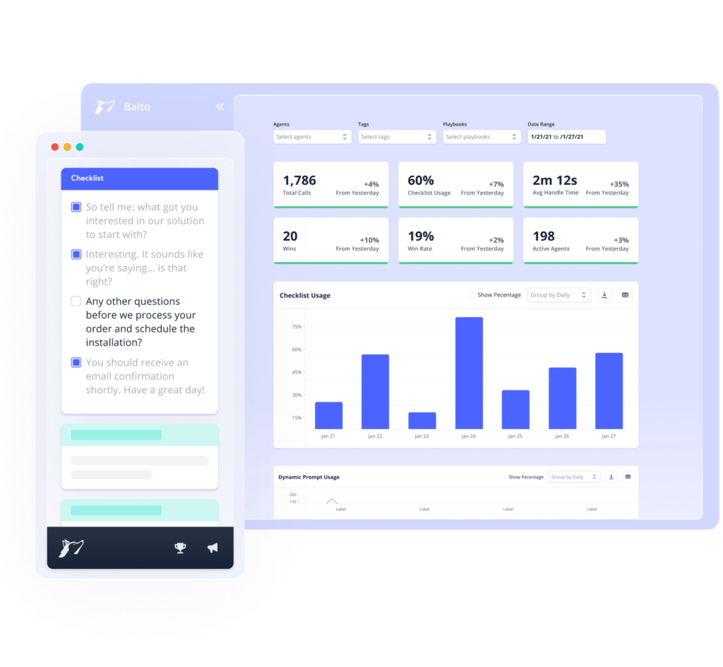 Balto screenshot - 9 meilleurs logiciels de service client IA pour les professionnels de l’expérience client