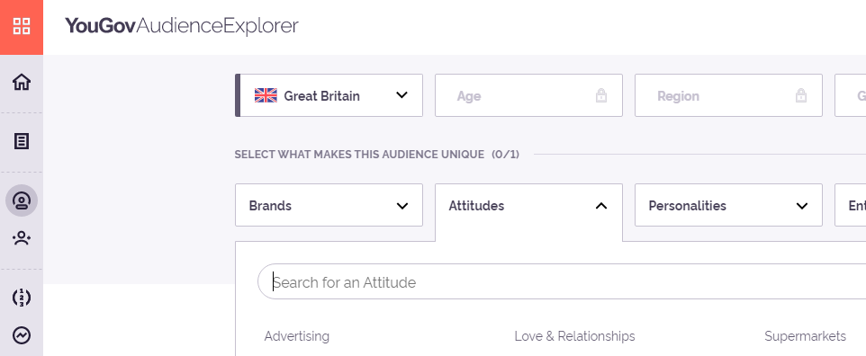 YouGov screenshot - 4 Beste Customer-Intelligence-Plattformen in 2026