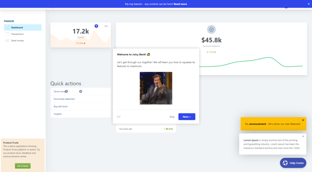 Hopscotch screenshot - 8 Meilleurs Logiciels d’Onboarding Client de 2026