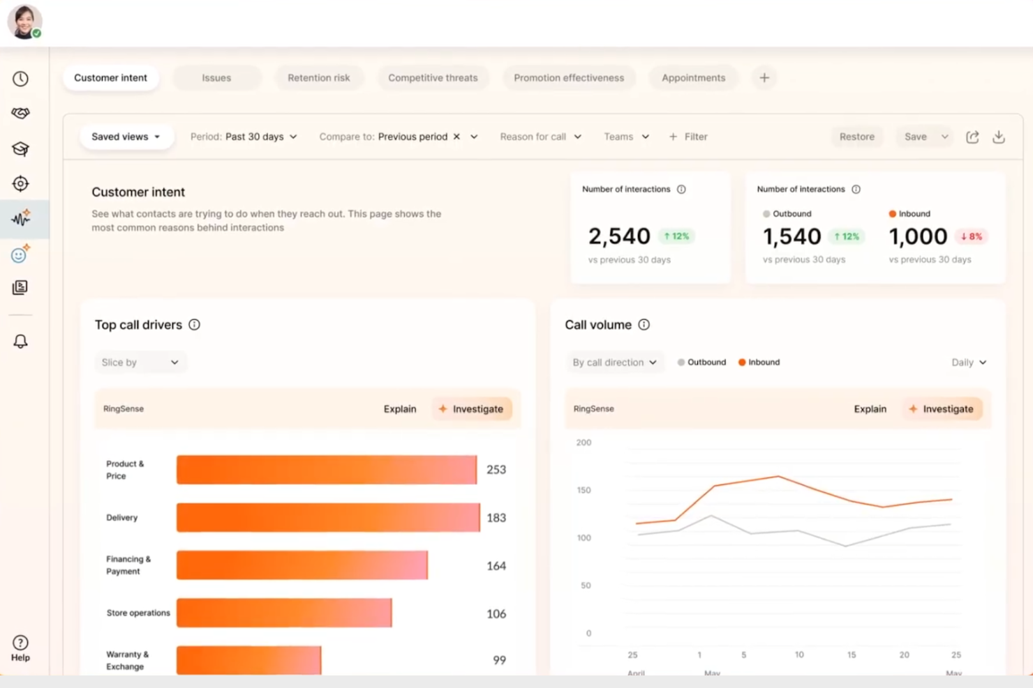 RingCentral screenshot - 12 Meilleurs Logiciels de Centre d’Appels Simples Évalués en 2026