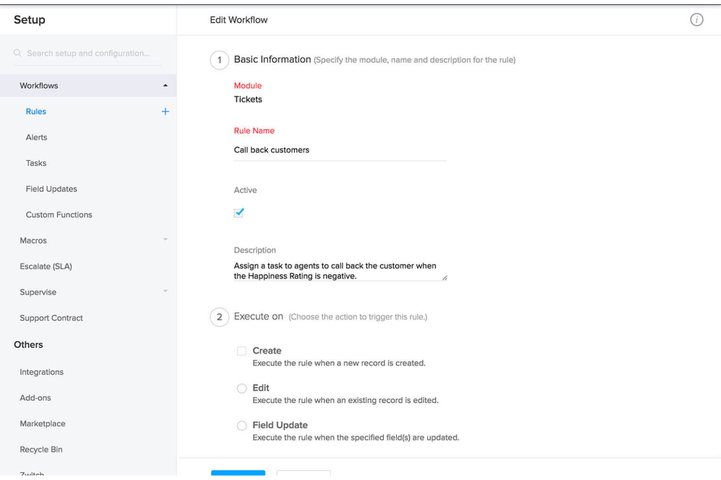Zoho Desk screenshot - 19 Beste Kostenlose Ticketing-Systeme im Test 2026