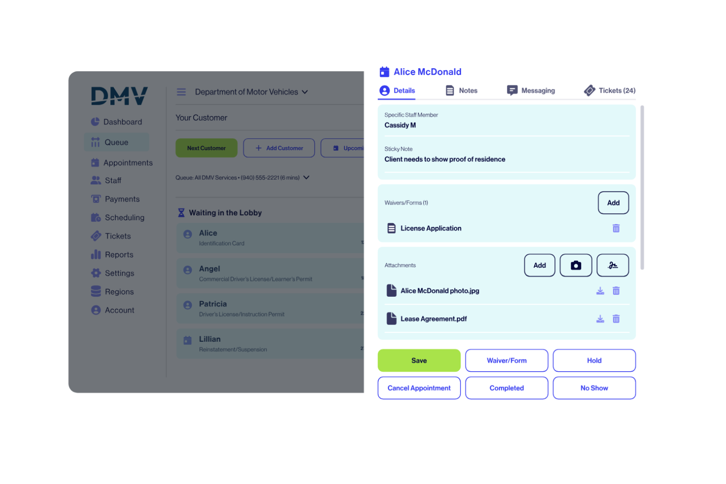 WaitWell screenshot - Préparez l’avenir des files d’attente : 16 meilleurs systèmes de gestion de files d’attente de 2026