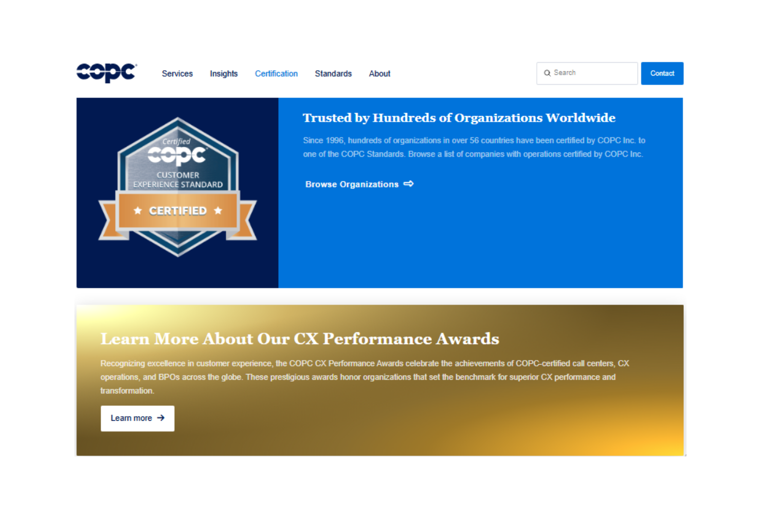 COPC Inc. screenshot - 15 Beste Callcenter-Berater im Jahr 2026 bewertet