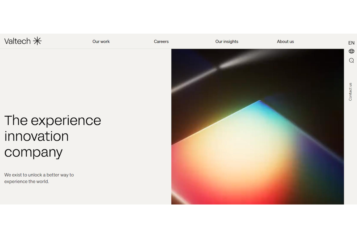 Valtech screenshot - 14 Beste Unternehmen für Digital Experience Monitoring im Test 2026