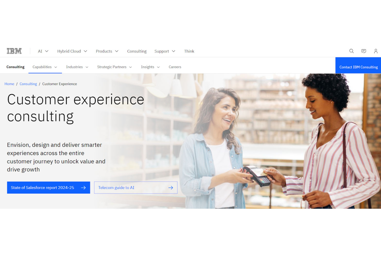IBM iX screenshot - 14 Beste Unternehmen für Digital Experience Monitoring im Test 2026