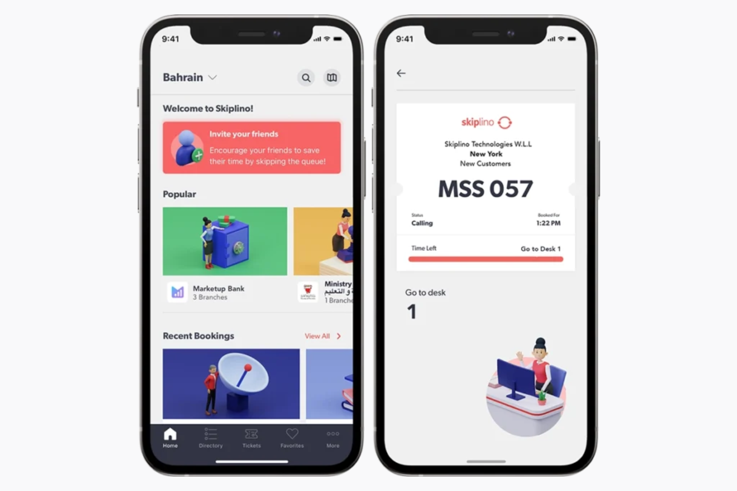 Skiplino screenshot - Préparez l’avenir des files d’attente : 16 meilleurs systèmes de gestion de files d’attente de 2026