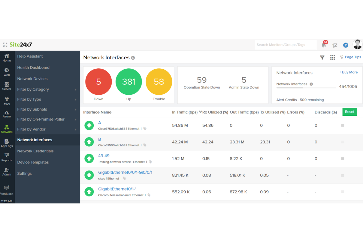 Site24x7 screenshot - 12 Beste Digital Experience Monitoring-Tools im Test 2026