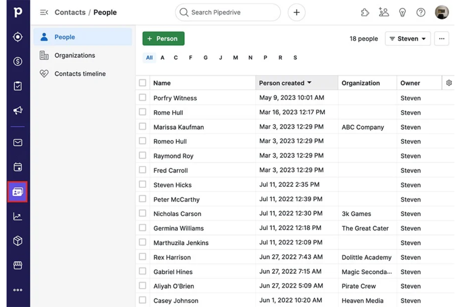 Pipedrive screenshot - 13 Meilleurs Logiciels de Gestion des Données Clients Passés en Revue en 2026