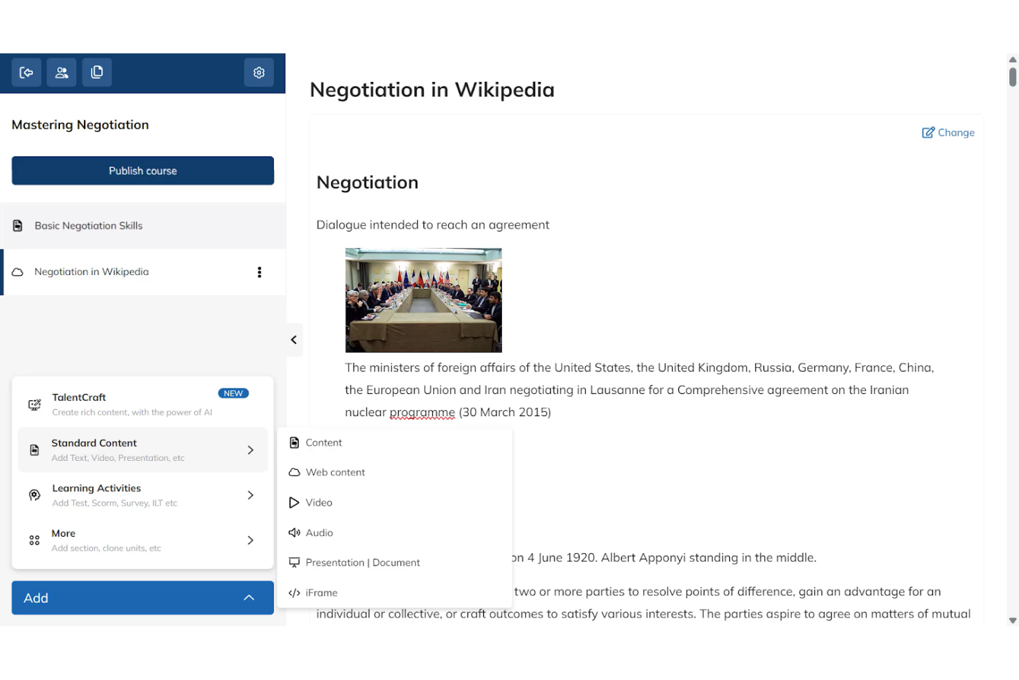 TalentLMS screenshot - 14 Meilleurs Logiciels de Formation Client Passés en Revue en 2026