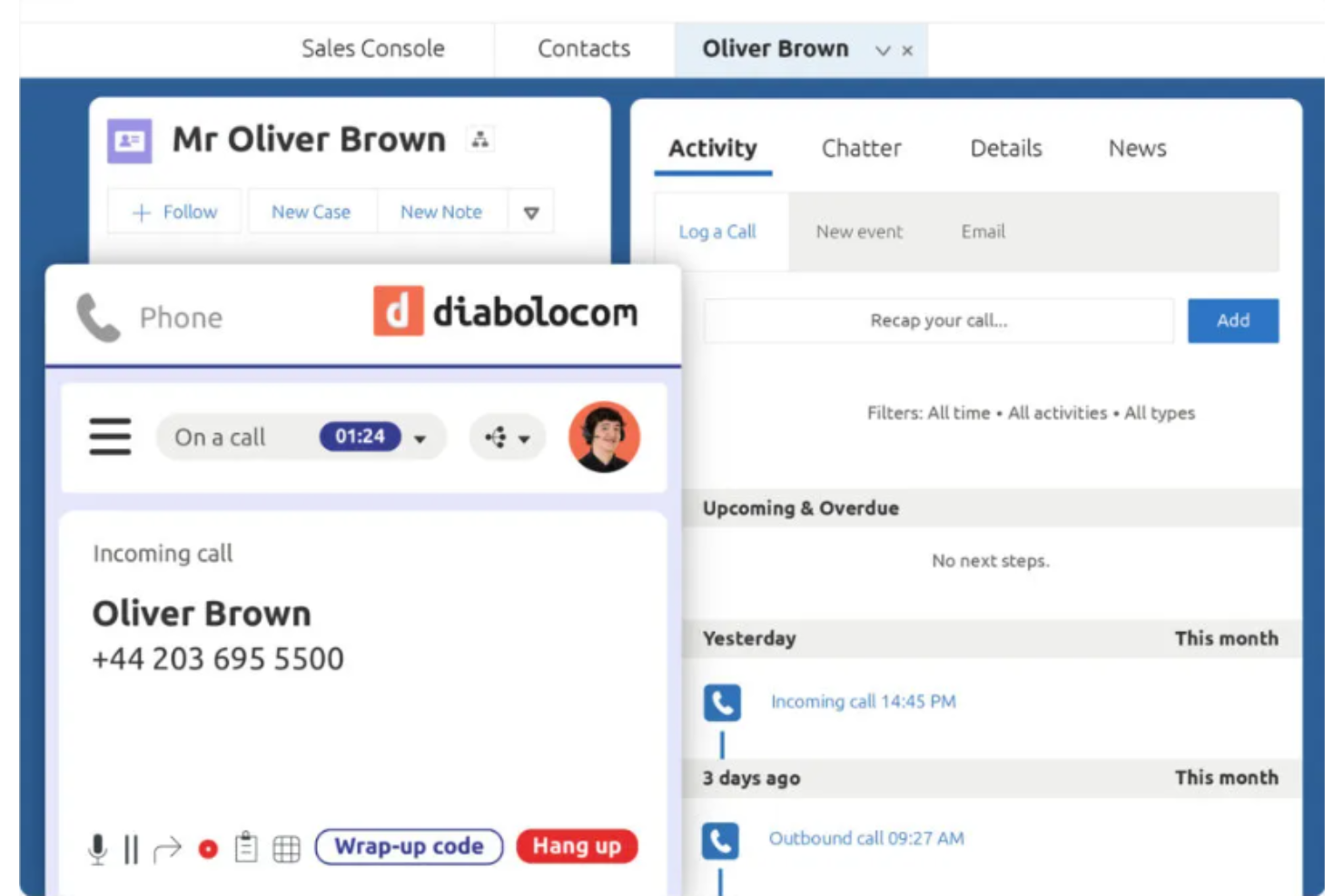 Diabolocom screenshot - 13 Meilleurs Outils d’Analyse de Sentiment par IA Passés en Revue en 2026