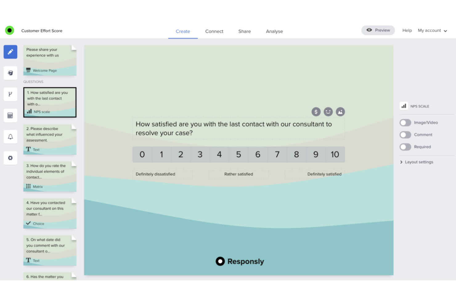 Responsly screenshot - 13 Beste Umfrage-Apps im Test 2026