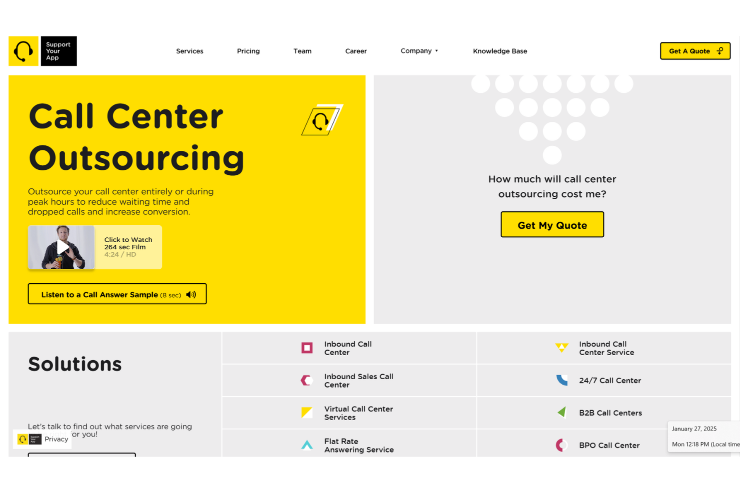 SupportYourApp screenshot - 21 Beste Callcenter-Dienstleistungen im Test 2026