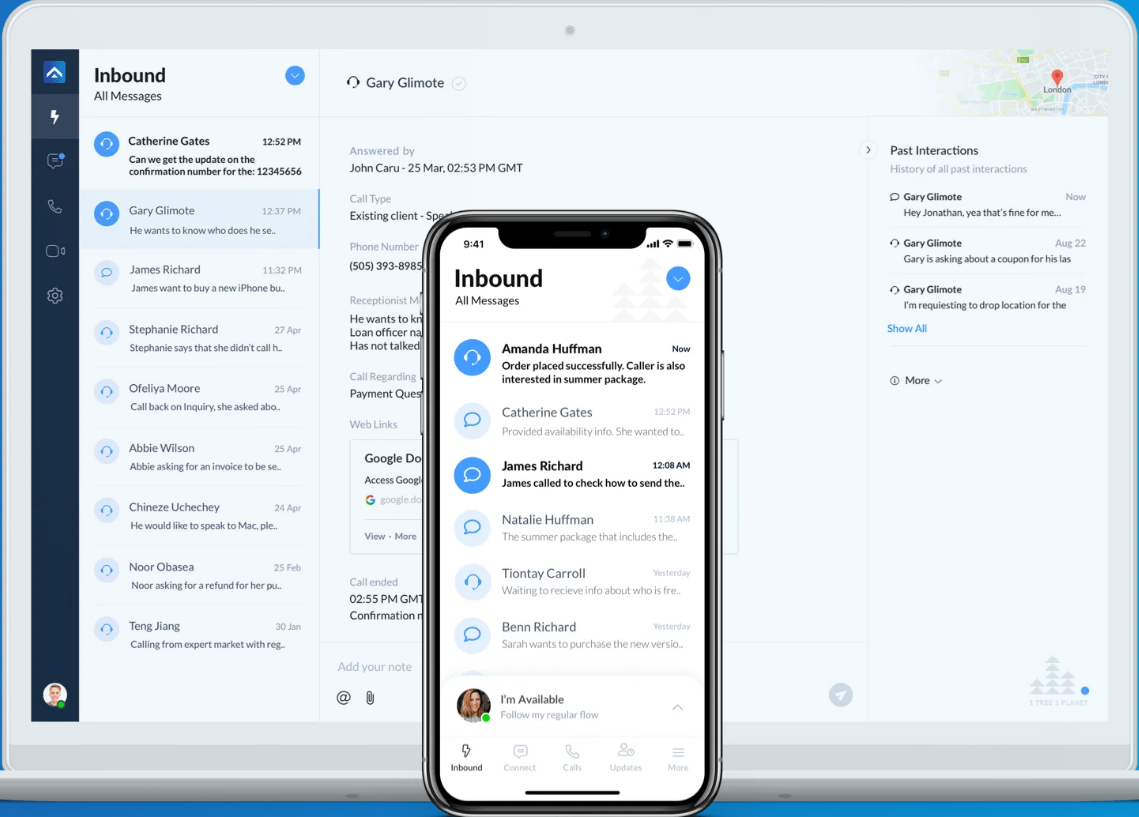 AnswerForce screenshot - 21 Meilleurs Services de Centre d’Appels Évalués en 2026