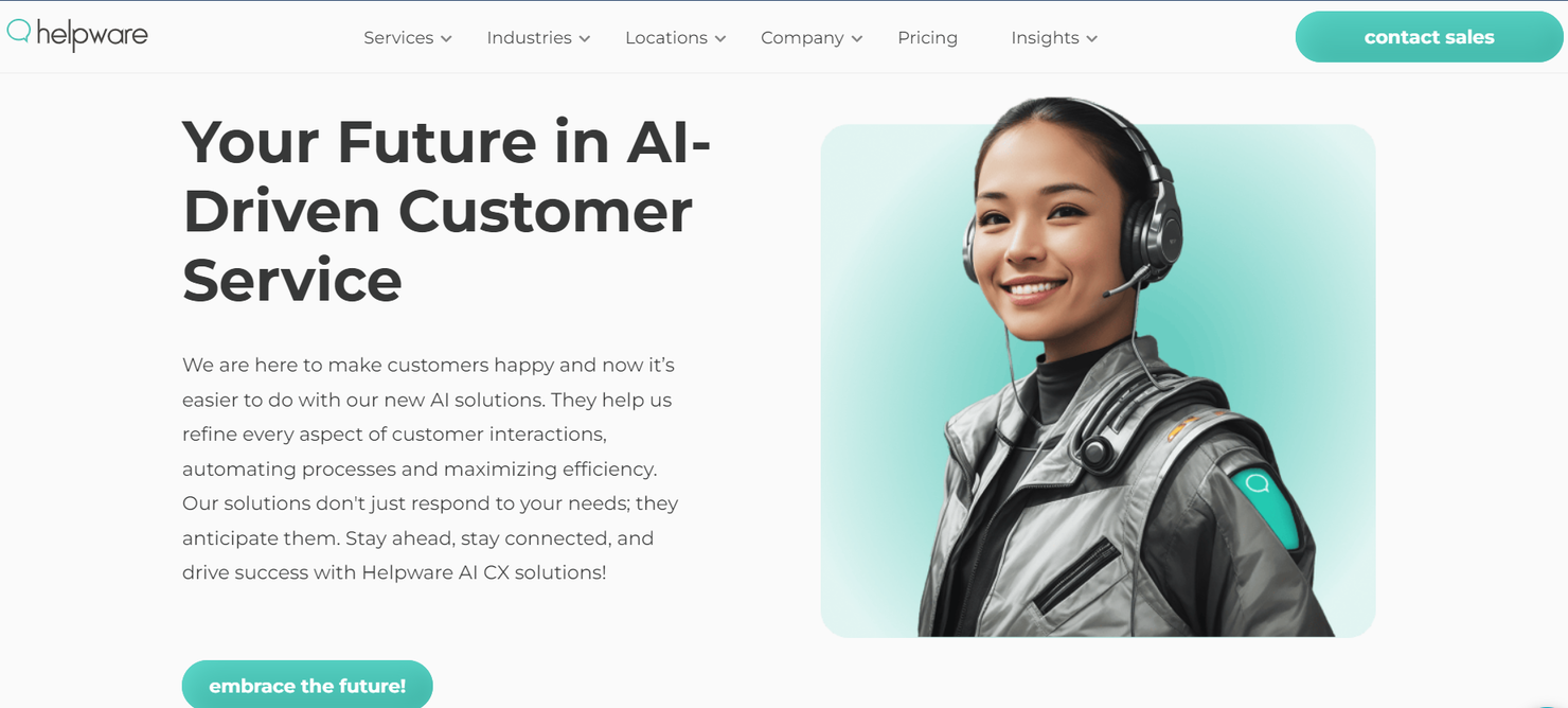 Helpware screenshot - 21 Beste Callcenter-Dienstleistungen im Test 2026