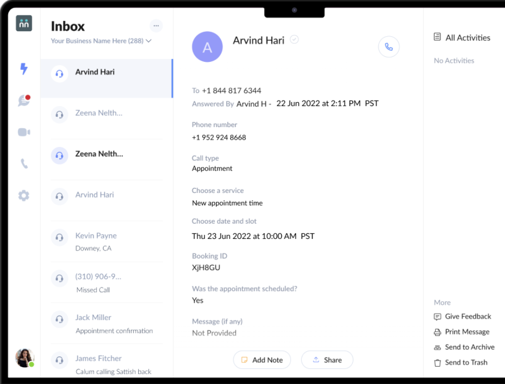 AnswerConnect screenshot - 21 Beste Callcenter-Dienstleistungen im Test 2026