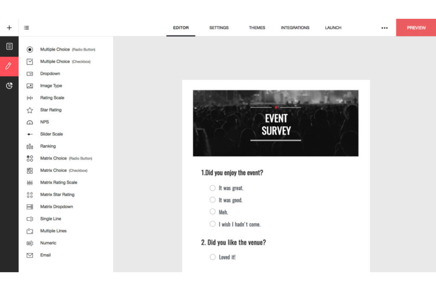 Zoho Survey screenshot - 14 Beste Kostenlose Umfrage-Tools 2026: Verglichen