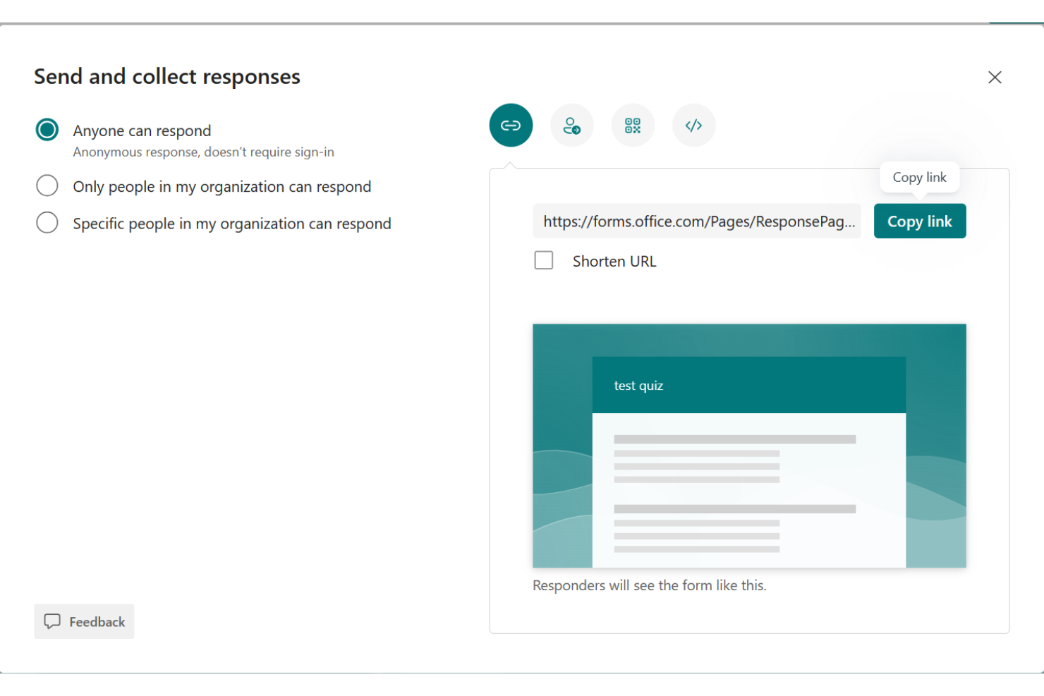 Microsoft Forms screenshot - 10 Beste Umfragesoftware-Lösungen 2026: Getestet &amp; Verglichen
