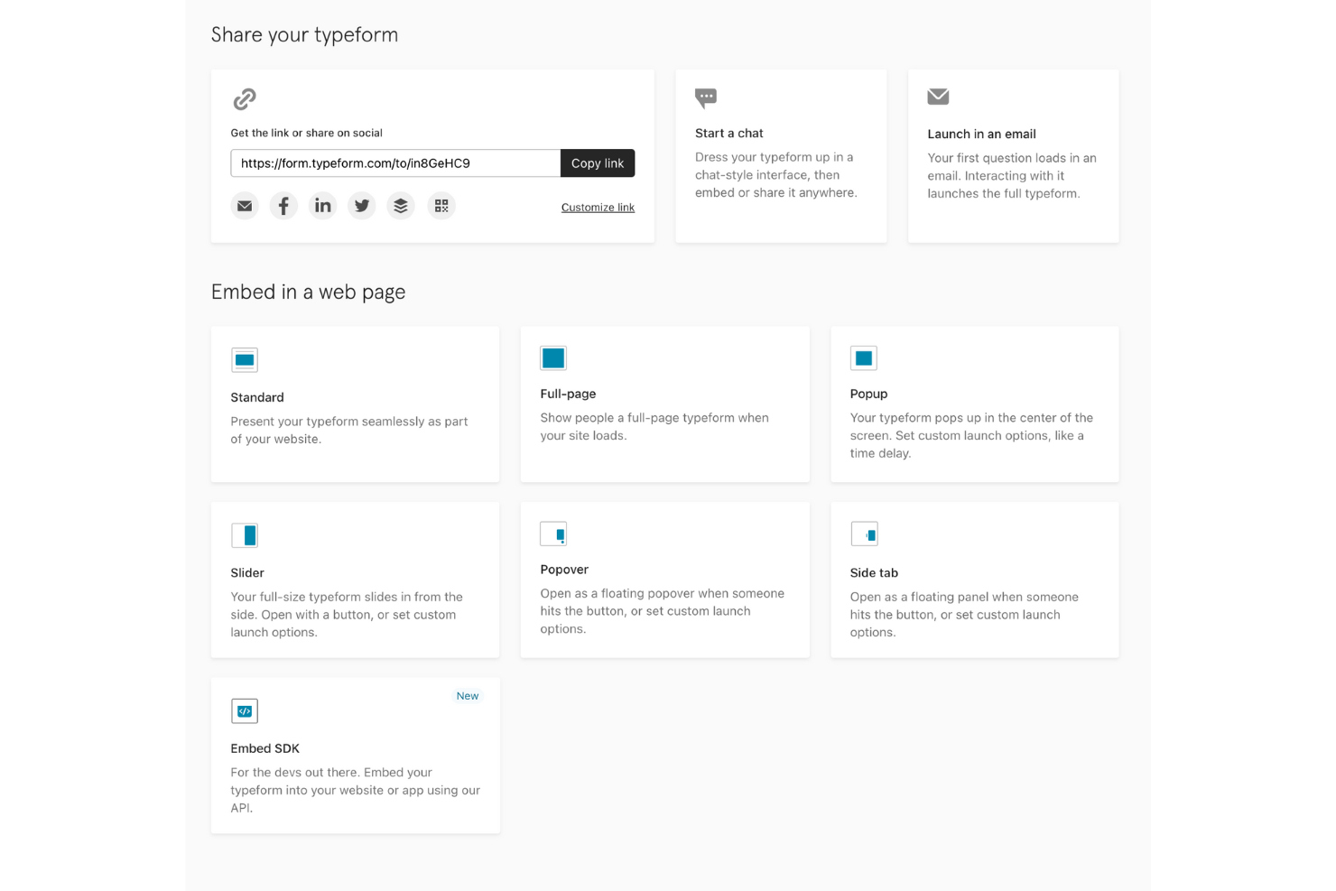 Typeform screenshot - 14 Meilleurs Logiciels de Sondage De 2026 : Avis &amp; Comparaison