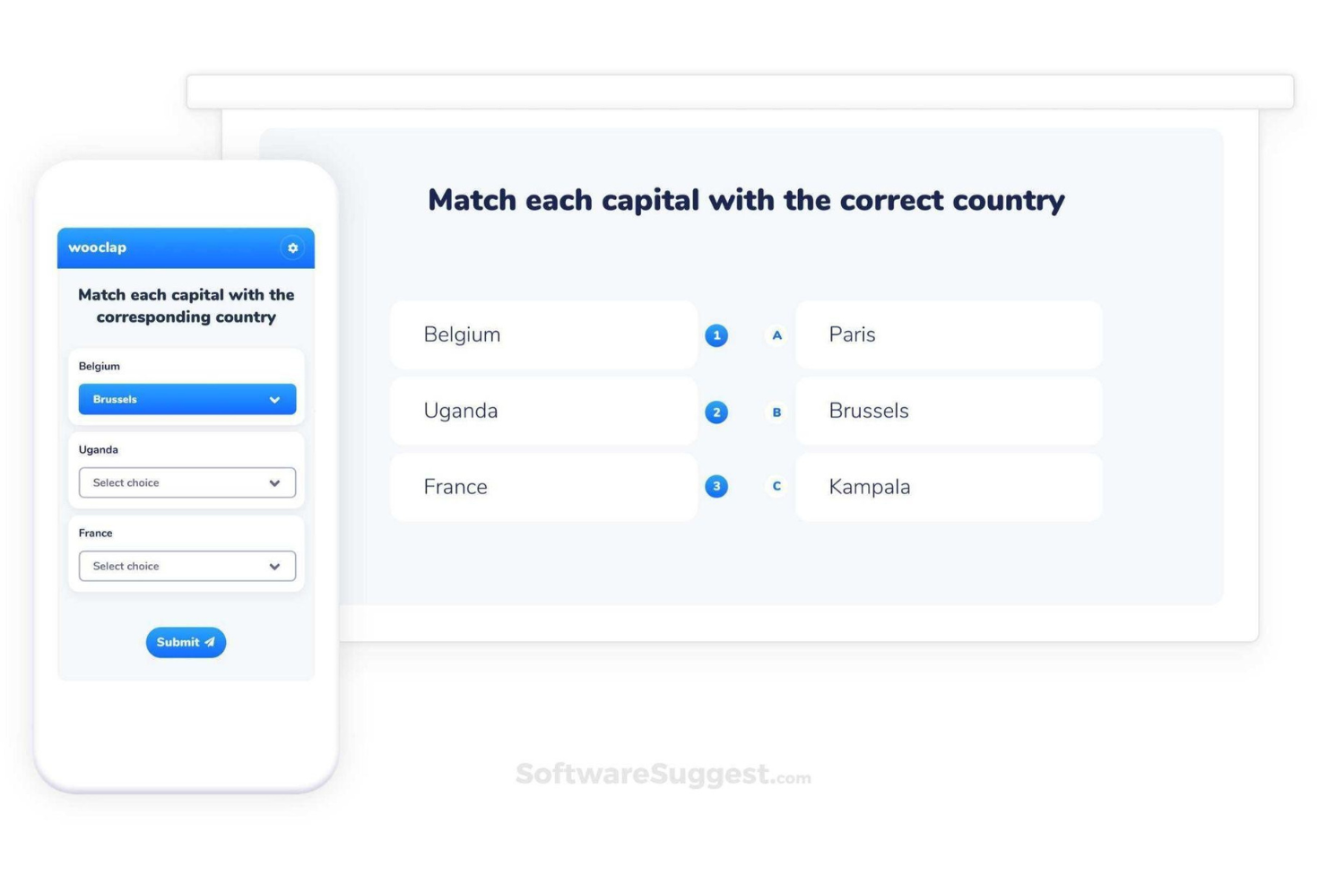 Wooclap screenshot - 14 Meilleurs Logiciels de Sondage De 2026 : Avis &amp; Comparaison