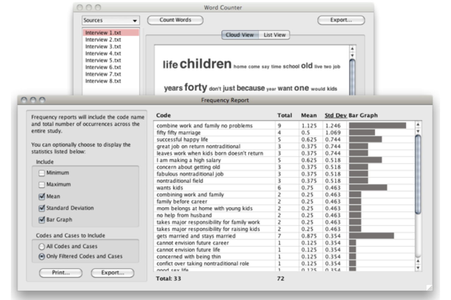 HyperRESEARCH screenshot - 14 Beste Software für qualitative Datenanalyse für 2026
