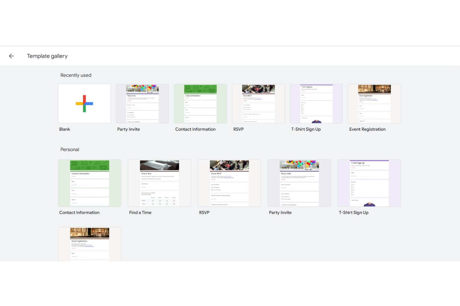 Google Forms screenshot - 15 Meilleurs Constructeurs de Formulaires de 2026 : Analyse &amp; Comparaison