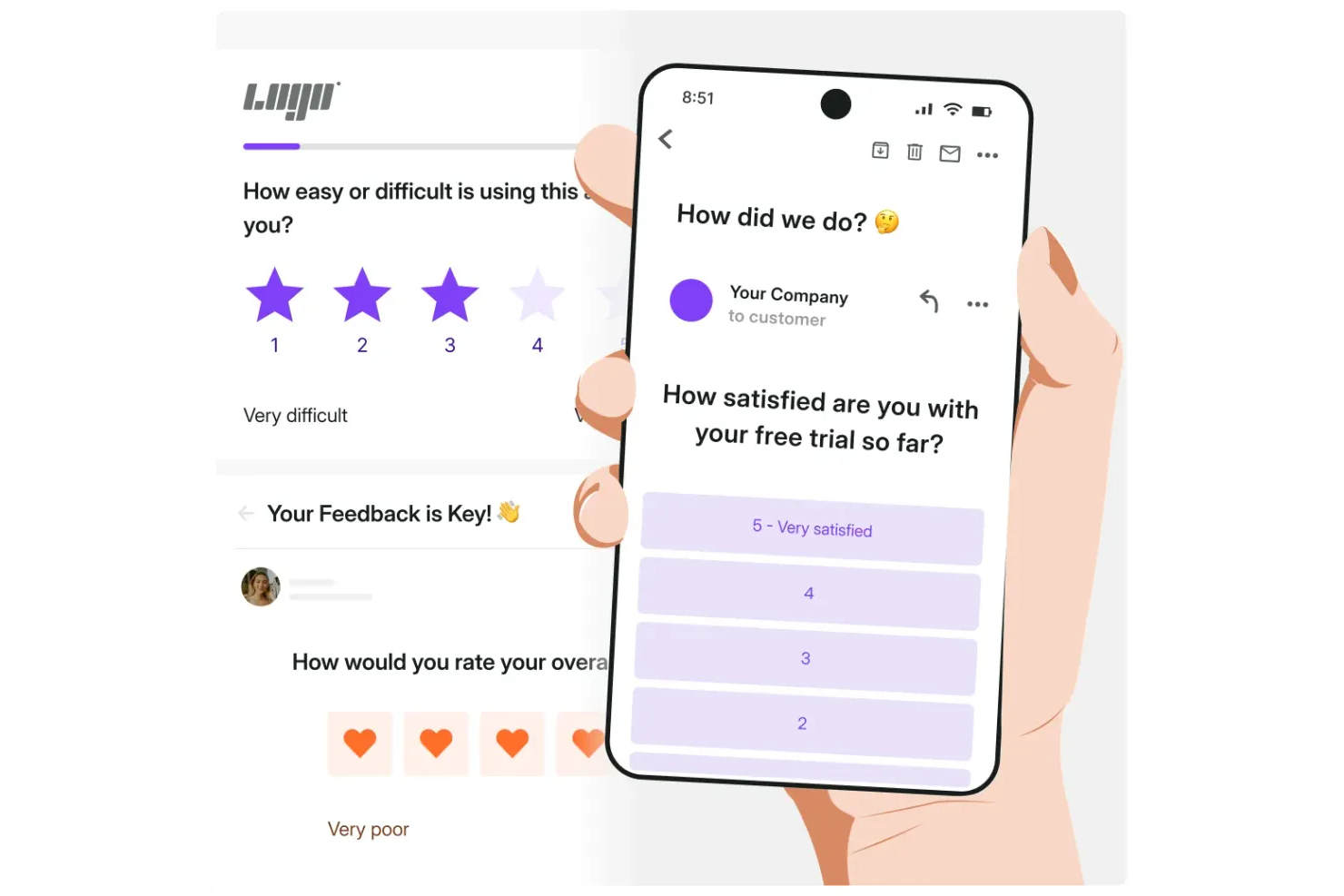 Survicate screenshot - 13 concurrents de Medallia sélectionnés pour 2026 avec les meilleures fonctionnalités et avantages