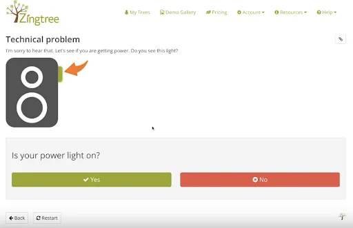 Zingtree screenshot - 20 Beste Callcenter-Scripting-Software 2026