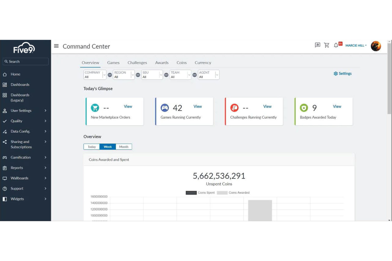 Five9 screenshot - 20 Beste Enterprise Callcenter-Software Im Jahr 2026