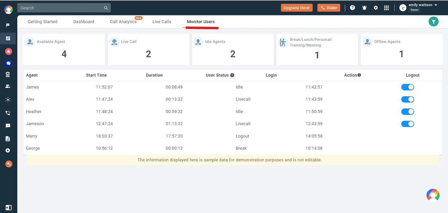 CallHippo screenshot - 21 Meilleurs Logiciels de Centre d’Appels Sortants de 2026