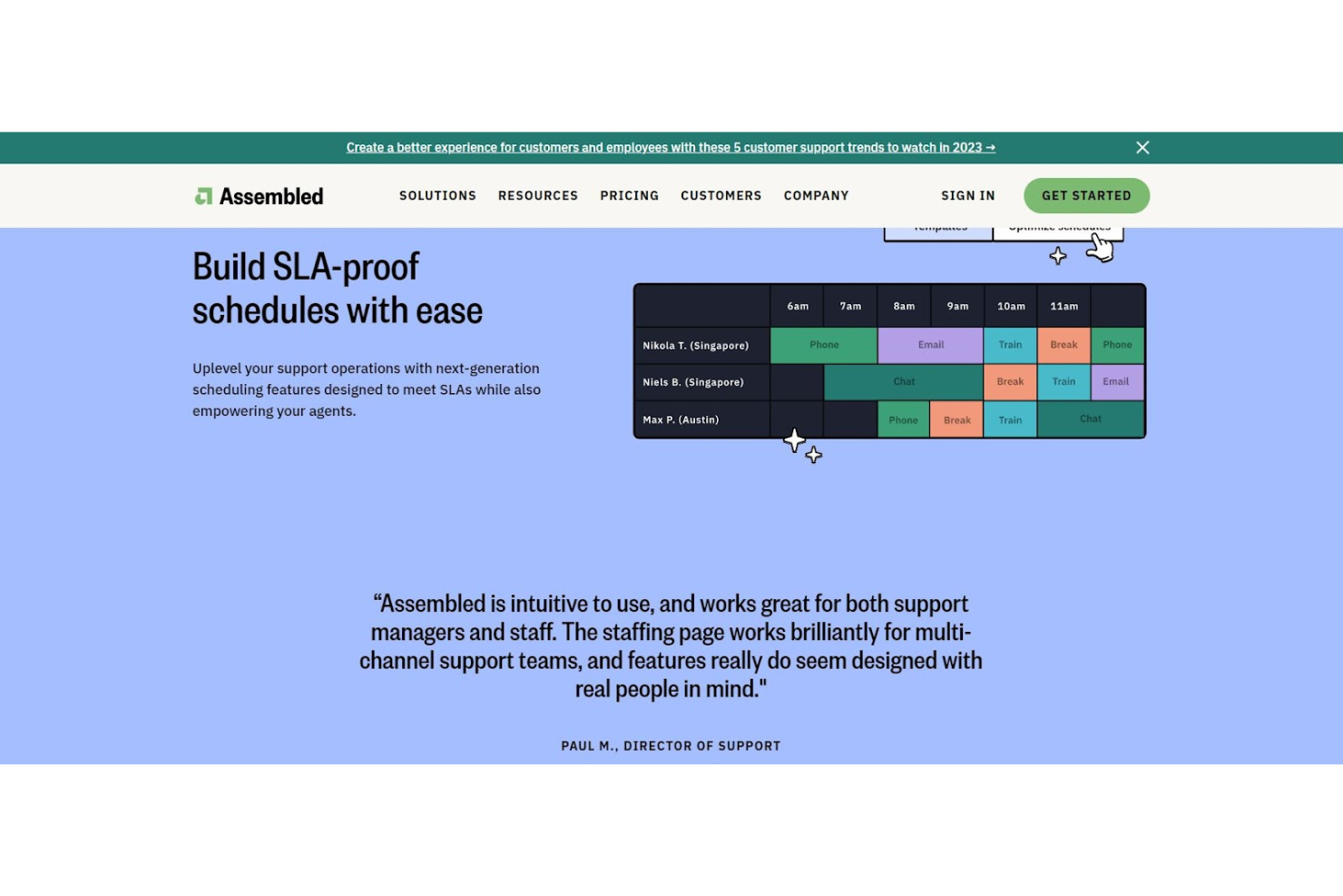 Assembled screenshot - 19 Beste Callcenter-Planungssoftware 2026: Bewertet &amp; Verglichen