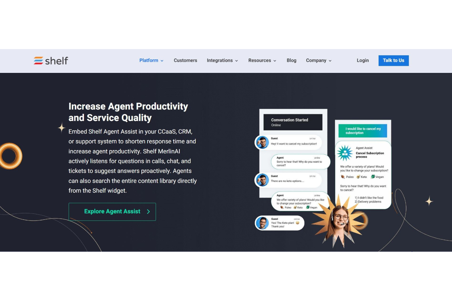 Shelf screenshot - 17 Meilleurs Logiciels de Centre d’Appels pour Petites Entreprises en 2026