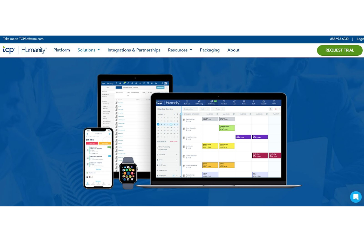 Humanity screenshot - 19 Meilleurs Logiciels de Planification pour Centres d’Appels en 2026 : Analyse &amp; Comparaison