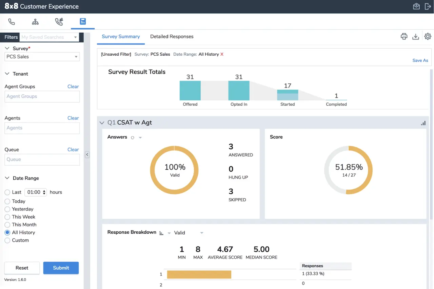 8x8 screenshot - 20 Beste Callcenter-Softwares im Test für 2026