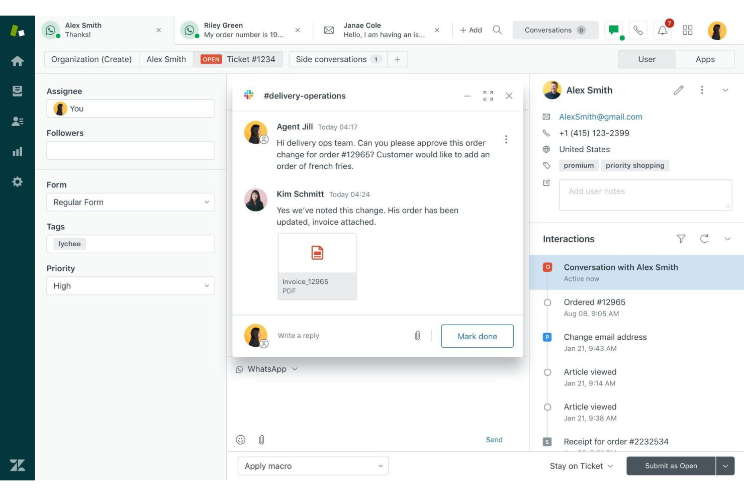 Zendesk screenshot - 20 Beste Callcenter-Softwares im Test für 2026