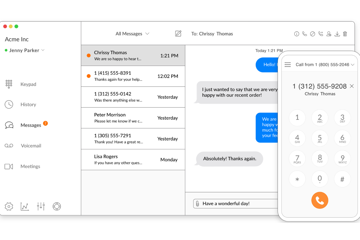 TalkRoute screenshot - 20 Meilleurs Logiciels de Centre d’Appels Passés en Revue pour 2026