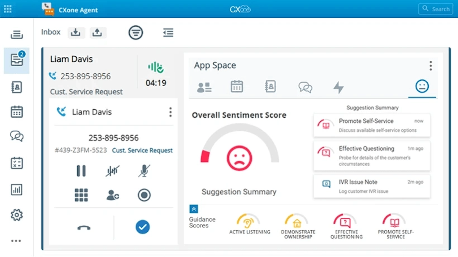 NICE inContact screenshot - 20 Meilleurs Logiciels de Centre d’Appels Passés en Revue pour 2026