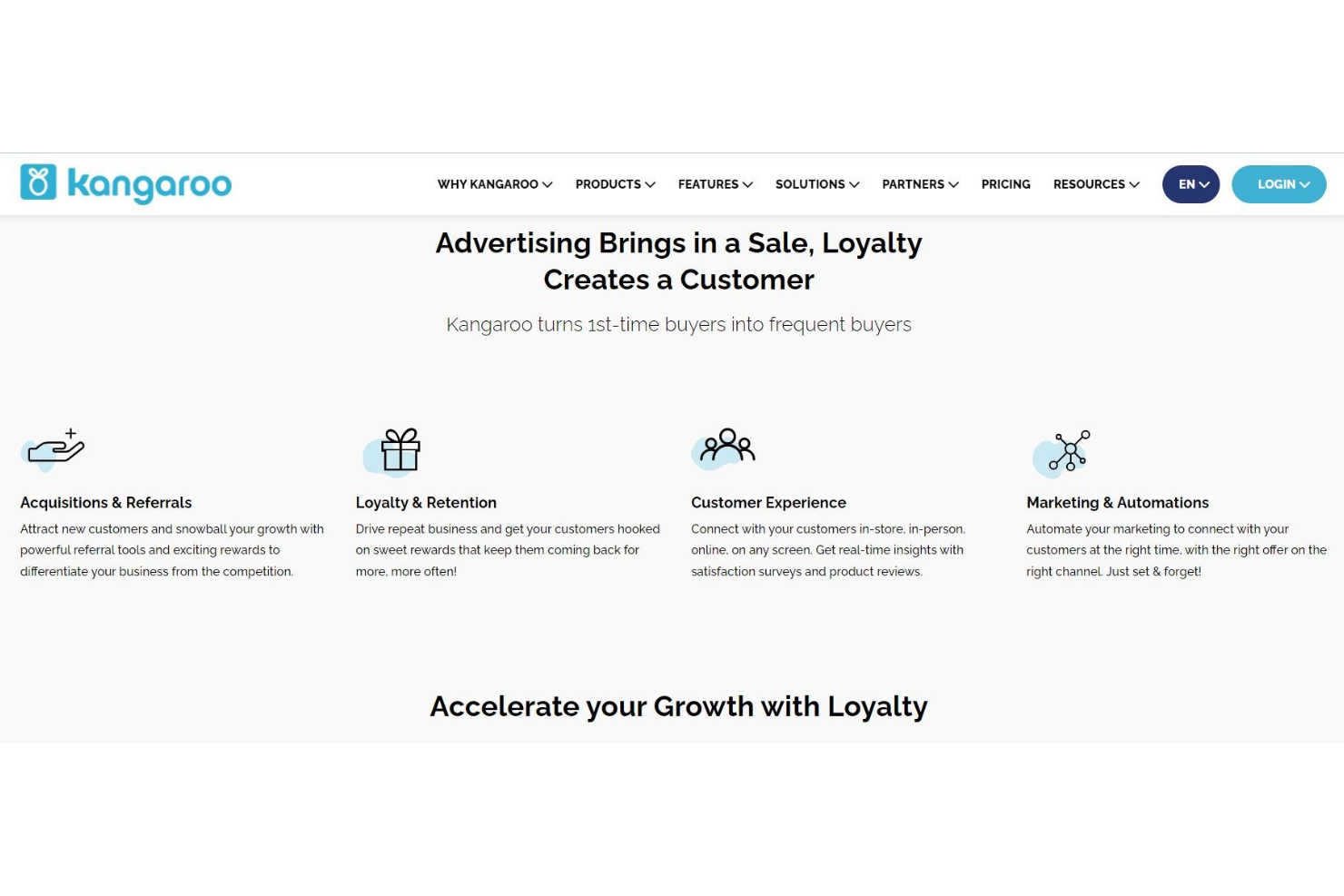 Kangaroo screenshot - 15 Meilleurs Logiciels De Fidélisation Client De 2026 : Comparatif