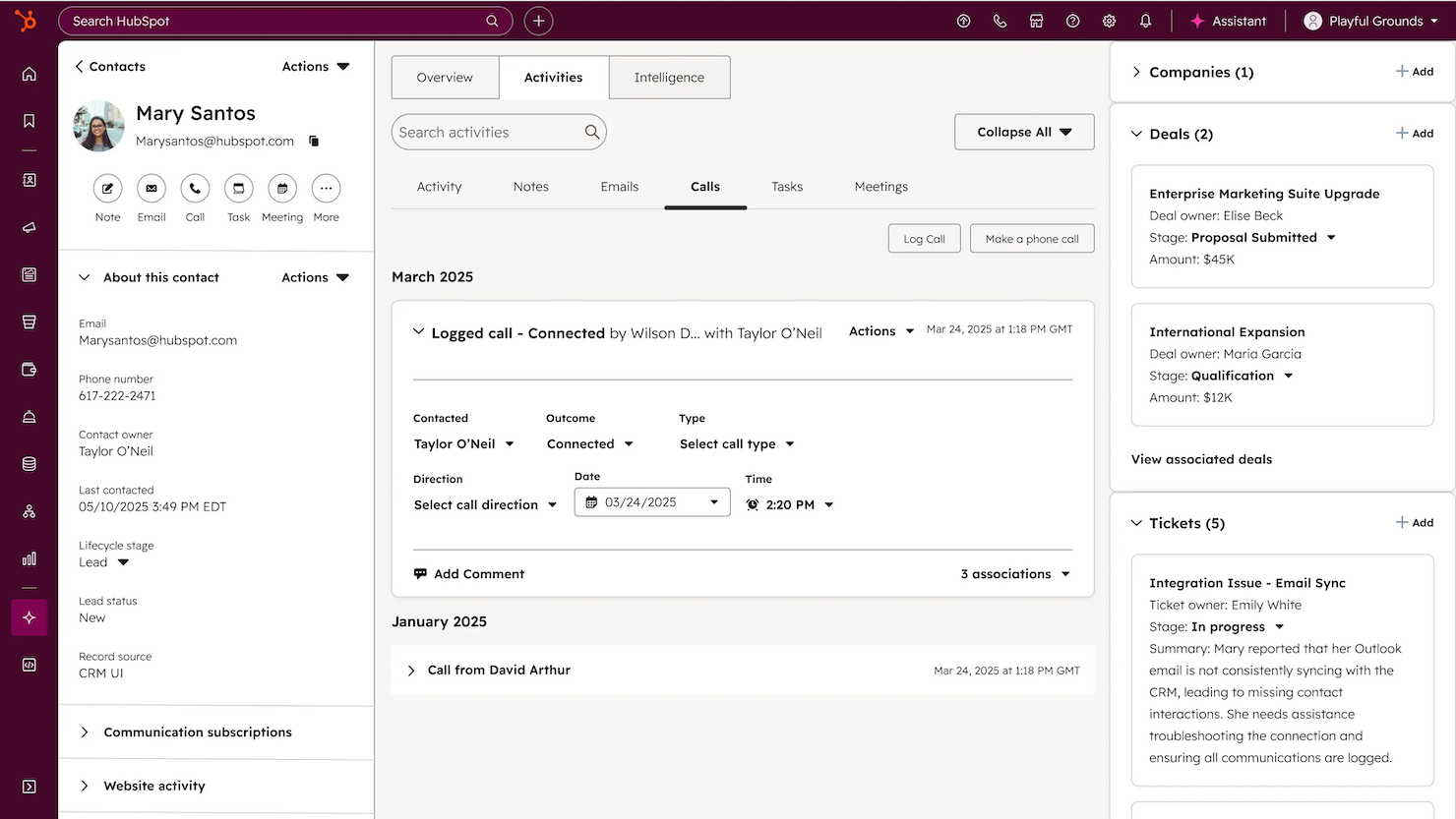 HubSpot Service Hub screenshot - 20 Beste Virtuelle Callcenter-Software 2026: Im Vergleich