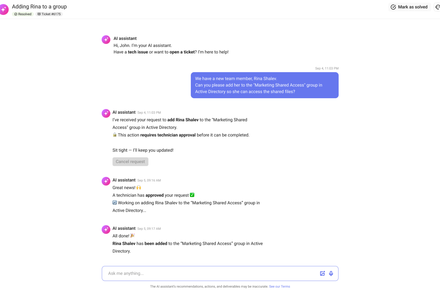 Atera screenshot - 2 Meilleurs Logiciels de Help Desk de 2026 : Testés &amp; Comparés