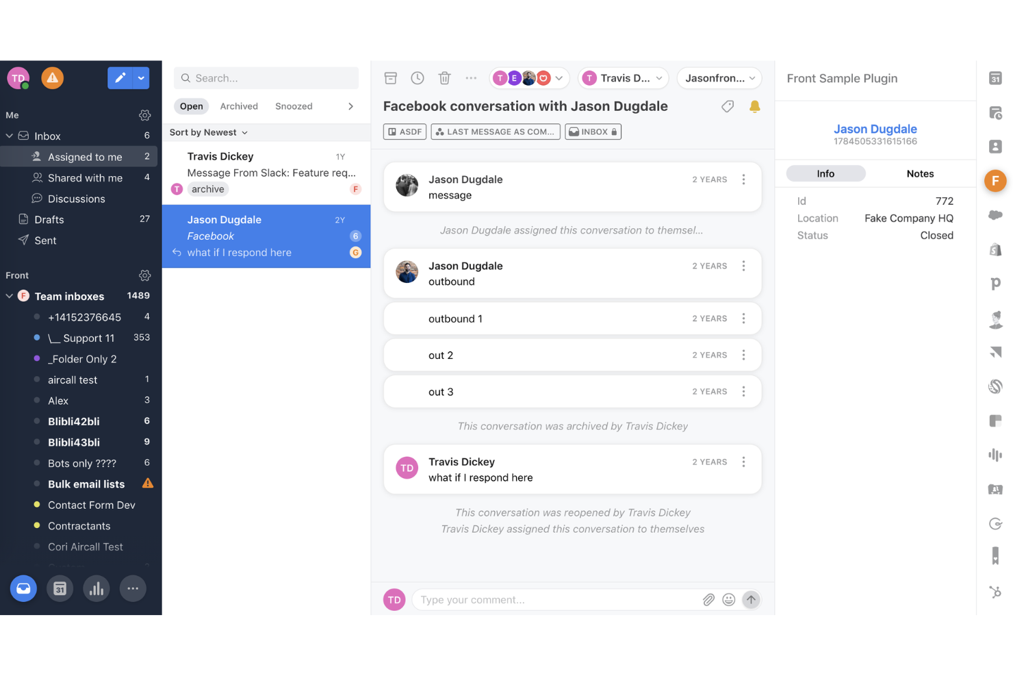 Front screenshot - 24 Beste Live-Chat-Software 2026, um mit Kunden in Kontakt zu treten