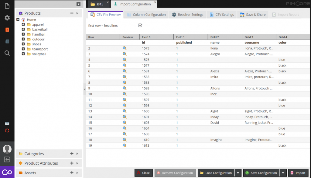 Pimcore screenshot - 1 beste Digital Experience Platforms im Test für 2026