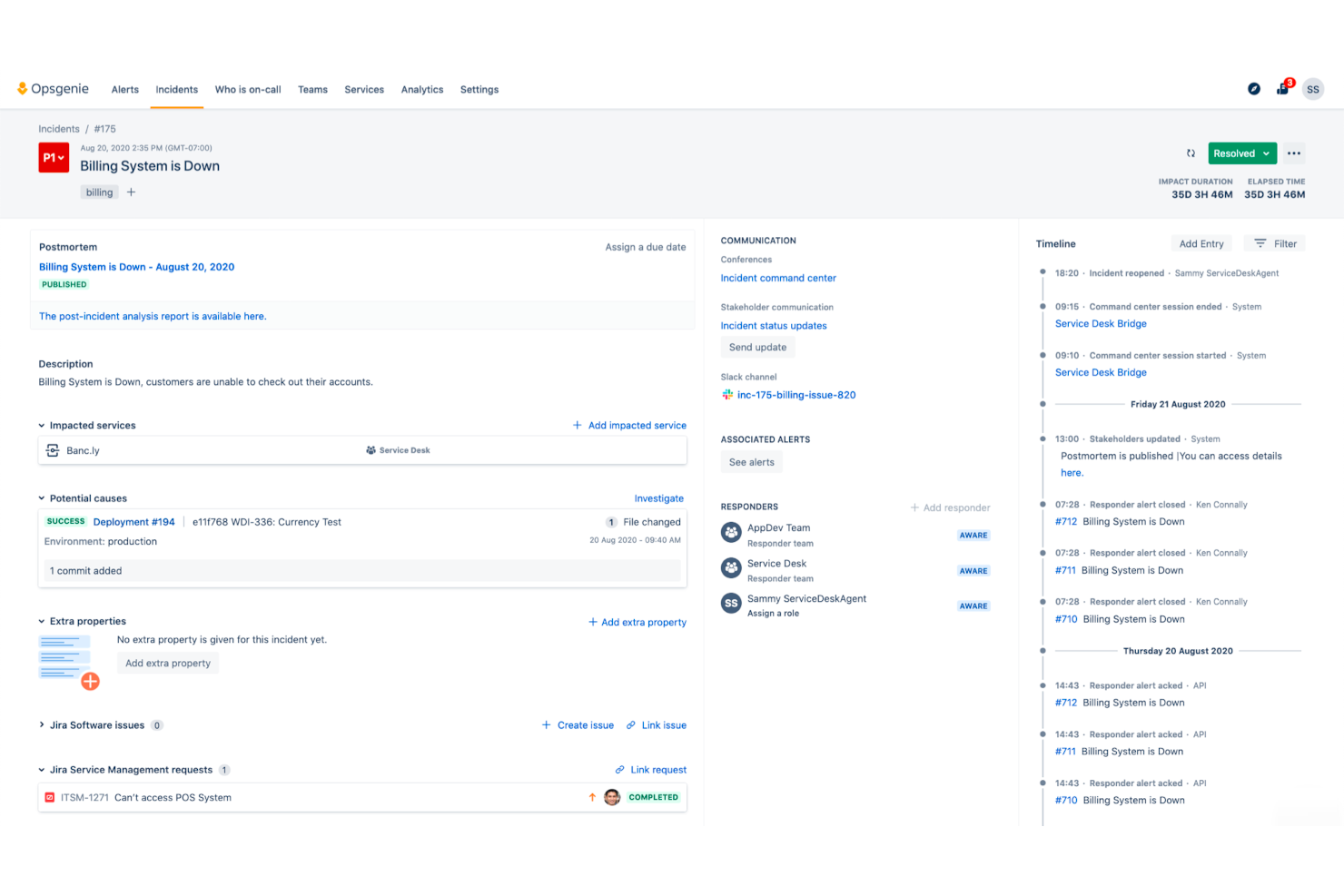 Jira Service Management screenshot - 2 Beste Helpdesk-Software 2026: Getestet &amp; Verglichen